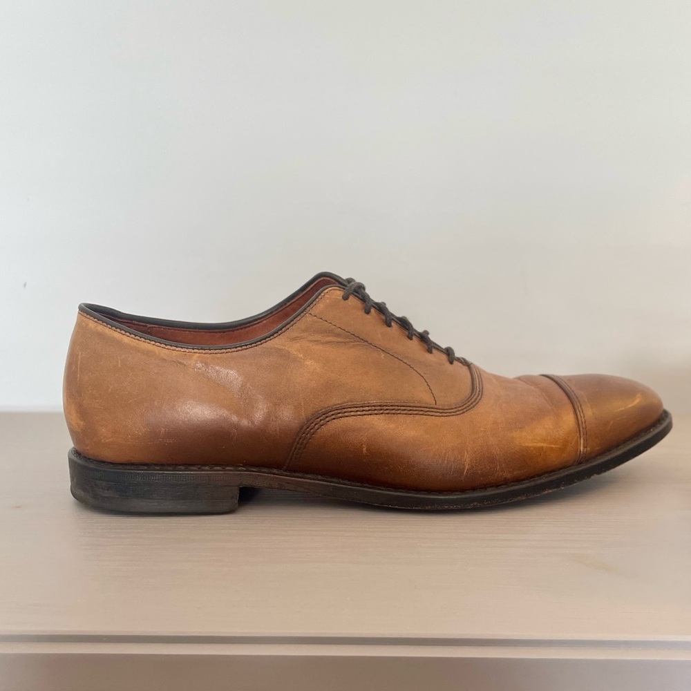 Allen Edmonds Park Avenue Cap-Toe Oxford Men’s Dress Shoe 10.5D - Picture 7 of 14